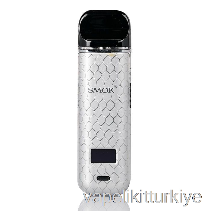 Vape Türkiye Smok Novo X 25w Pod Sistemi Gümüş Kobra